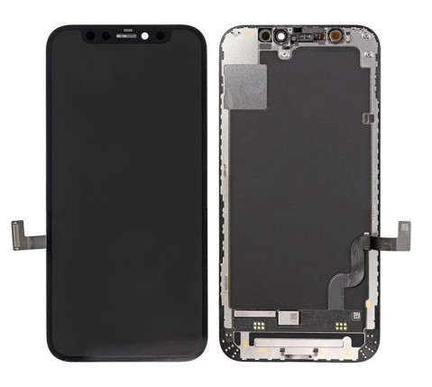 LCD+Touch screen iPhone 12 mini juodas (black) OLED 